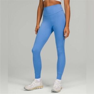 Lululemon Base Pace High-Rise Running Tight 28" *Brushed Nulux | Blue Nile Sz 2